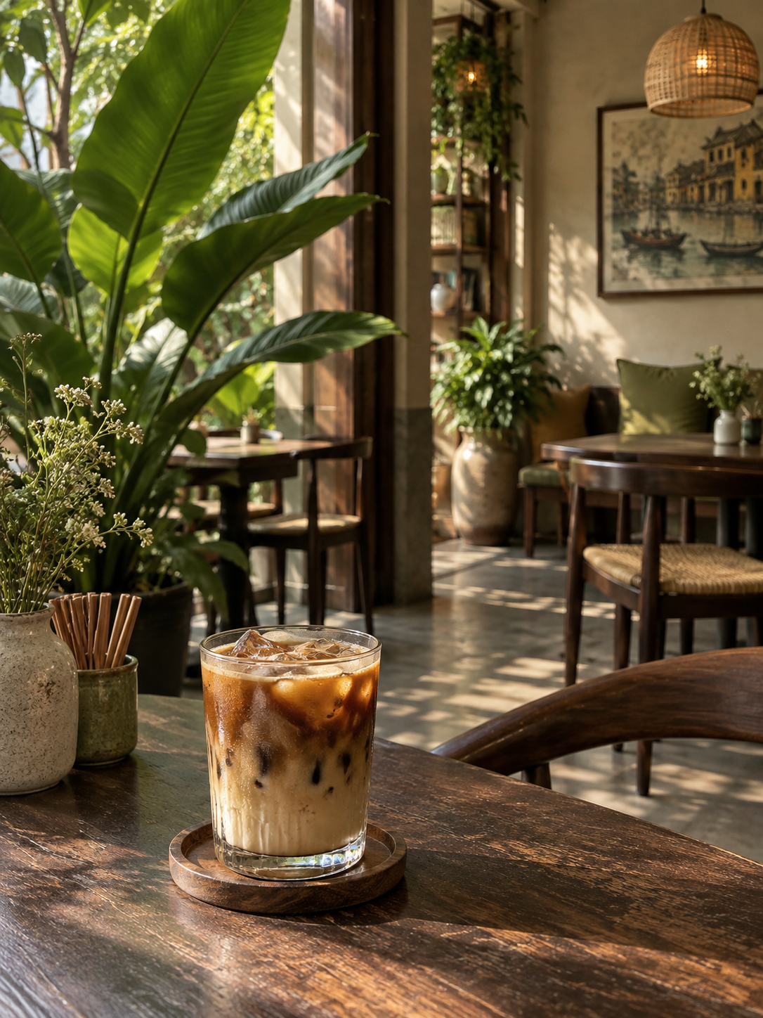 Góc Cà Phê An Hội Tây · Mẫu